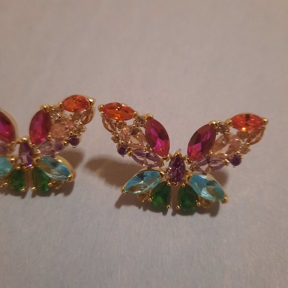 Social Butterfly Statement Studs Kate Spade - Picture 2 of 8